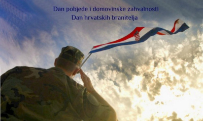 Čestitka povodom Dana pobjede i domovinske zahvalnosti te Dana hrvatskih branitelja
