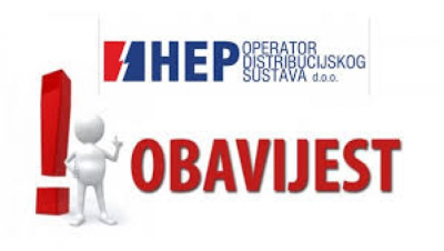 Obavijest HEP-a!